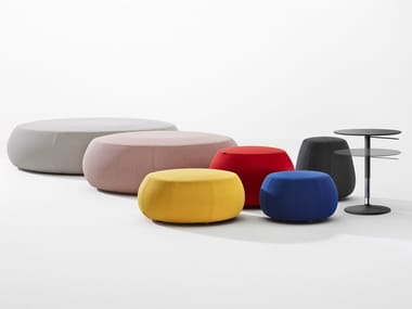 PIX MINI - Upholstered fabric Kids pouf (Request Info).