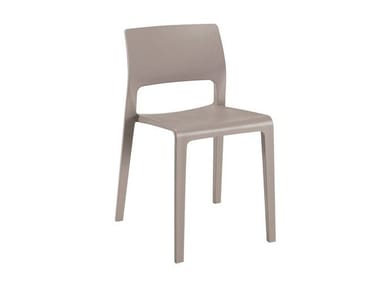 JUNO - Stackable polypropylene chair (Request Info).