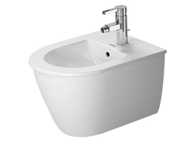 DARLING NEW - Compact wall-hung ceramic bidet by Duravit