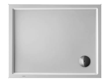 STARCK - Rectangular acrylic shower tray by Duravit