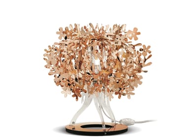 FIORELLINA COPPER - LED Copperflex table lamp (Request Info).