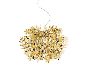 FIORELLA MINI GOLD - Goldflex¢ç pendant lamp (Request Info).