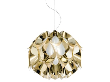 FLORA MEDIUM GOLD - Goldflex¢ç pendant lamp (Request Info).