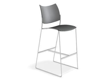 CURVY BARSTOOL - Plastic chair (Request Info).