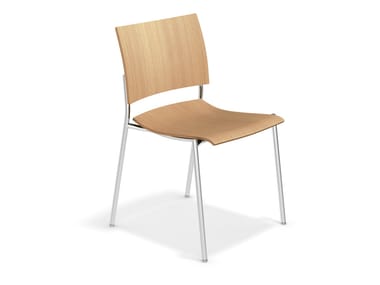 FENIKS - Stackable wooden training chair (Request Info).
