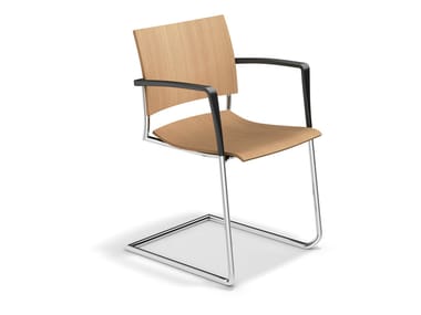FENIKS II - Cantilever wooden chair (Request Info).