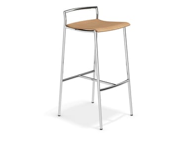 FENIKS BARSTOOL - High wooden stool (Request Info).