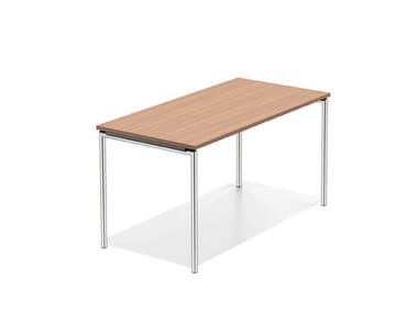 LACROSSE II - Rectangular wooden bench desk (Request Info).