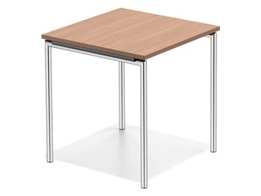 LACROSSE II - Square wooden bench desk (Request Info).