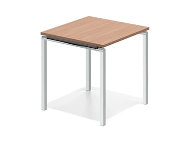 LACROSSE V - Square wooden bench desk (Request Info).