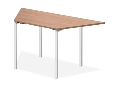 LACROSSE V - Modular wooden bench desk (Request Info).