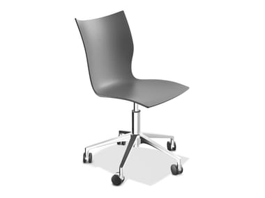 ONYX IV - Plastic chair with 5-spoke base (Request Info).