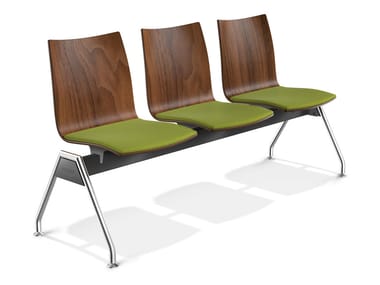 ONYX TRAVERSE - Wooden beam seating (Request Info).