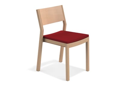 WOODY - Wooden reception chair (Request Info).