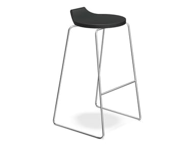 RAVELLE I - High sled base stool (Request Info).