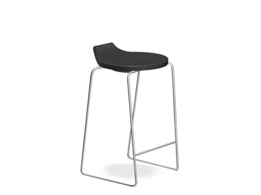 RAVELLE I - Low sled base stool (Request Info).