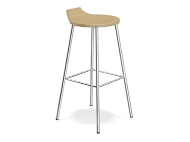 RAVELLE III - Wooden barstool (Request Info).