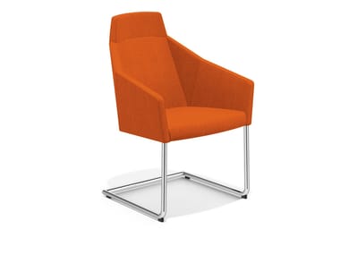 PARKER III - Cantilever easy chair high-back (Request Info).