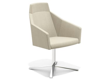 PARKER IV - Easy chair with 4-spoke base high-back (Request Info).