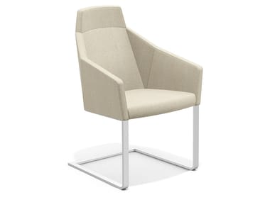 PARKER IV - Cantilever easy chair high-back (Request Info).