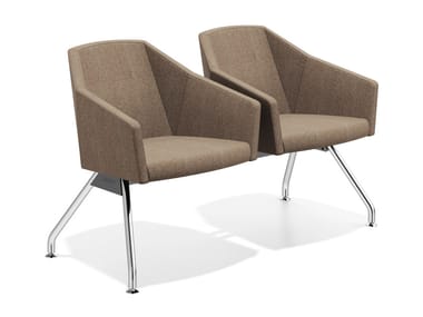 PARKER TRAVERSE - Beam seating with armrests (Request Info).