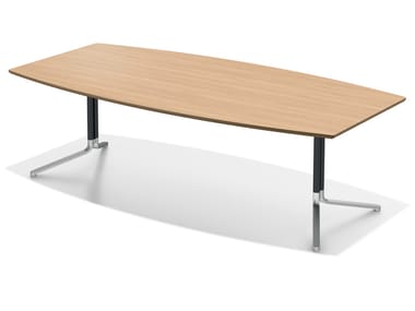 TEMO - Modular wooden meeting table (Request Info).