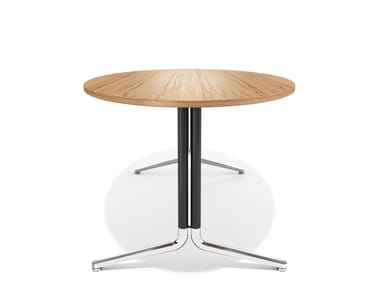 TEMO - Oval wooden meeting table (Request Info).