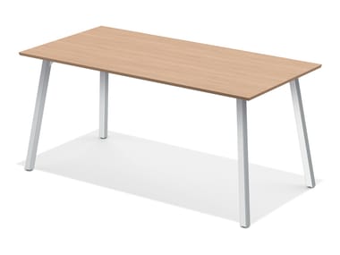 WISHBONE III - Rectangular meeting table (Request Info).