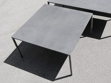 BOIACCA - Square cement table (Request Info).