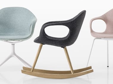 ELEPHANT ROCKING - Rocking fabric chair with armrests (Request Info).