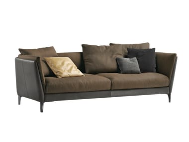 BRETAGNE - 2 seater leather sofa (Request Info).