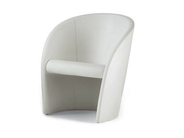 INTERVISTA - Leather easy chair (Request Info).