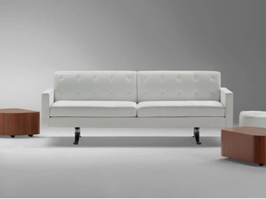 KENNEDEE - 2 seater leather sofa (Request Info).