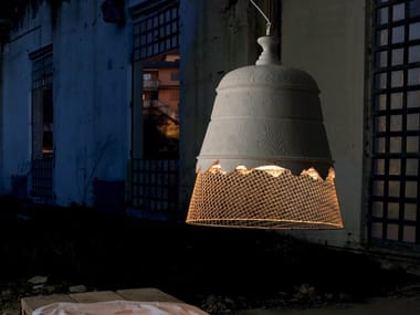 DOMENICA - Plaster pendant lamp (Request Info).