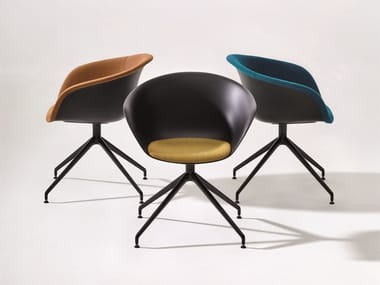 DUNA 02 - Trestle-based polypropylene chair (Request Info).