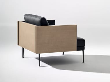 STEEVE - Upholstered armchair with armrests (Request Info).