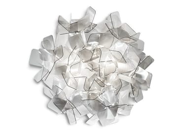 CLIZIA FUM? MEDIUM - Lentiflex¢ç and Cristalflex Fum?¢ç wall lamp / ceiling lamp (Request Info).