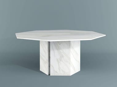 PLINTO - Marble dining table (Request Info).