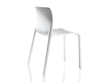 FIRST - Stackable polypropylene chair - Set of 4.