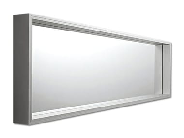 EXTRA LARGE - Wall-mounted framed rectangular mirror (Request Info).