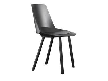 HOUDINI - Wood veneer chair (Request Info).