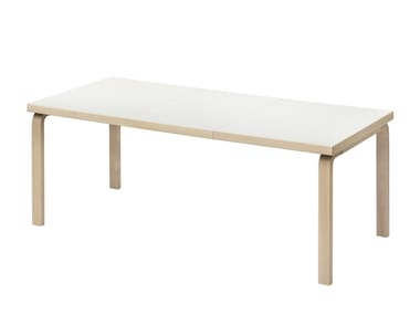 AALTO - Extending rectangular wooden table (Request Info).