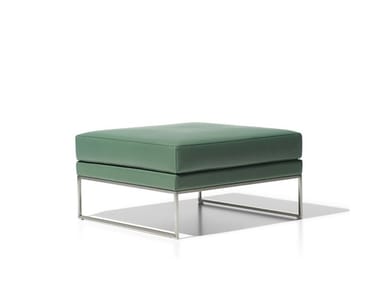 DS-160 - Leather pouf (Request Info).