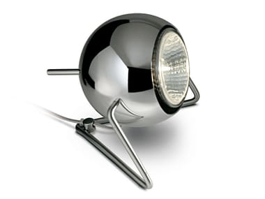 BELUGA STEEL - Adjustable metal table lamp by Fabbian
