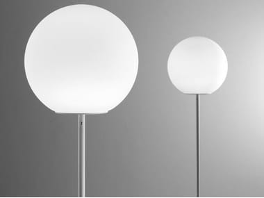 LUMI SFERA - Glass floor lamp by Fabbian