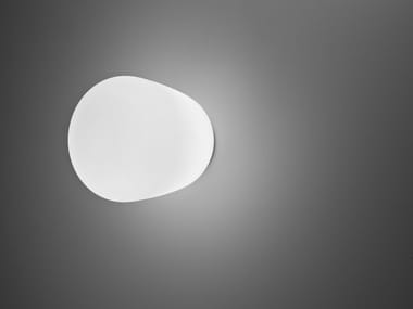 LUMI BAKA - Glass wall lamp by Fabbian