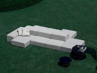 EXTRA WALL - Sectional upholstered garden sofa (Request Info).
