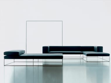 ILE - Sectional leather sofa (Request Info).