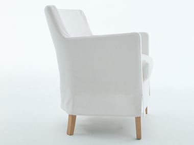 ARIEL - Upholstered armchair (Request Info).