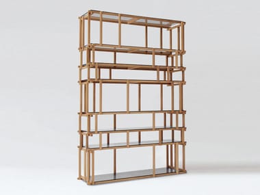 OFF CUT - Divider wooden bookcase (Request Info).